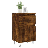 Sideboards 2 pcs Smoked Oak 40x35x70 cm Engineered Wood 831159
