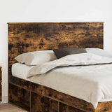 Headboard with Headboard Smoked Oak 140 cm Engineered wood 887764