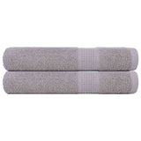 Towels "FROGN" 2 pcs Grey 100x200 cm 360 gsm 136842