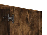 File Cabinet Smoked Oak 60x32x115 cm Engineered Wood 840776