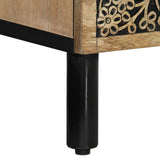 Bedside Cabinet 40x33x46 cm Solid Wood Mango 358218