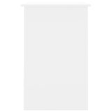 Desk White 100x50x76 cm Engineered Wood 801080