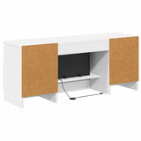 Electric Fireplace White 98 x 28.5 x 40.5 cm Engineered wood 8021191