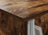 Magazine Rack Smoked Oak 102 x 30 x 45 cm 890964