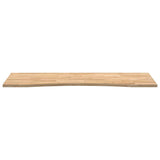 Desk Top Untreated 140x50x2.5 cm Solid Wood Oak Rectangular 4009010