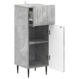 Bathroom Storage Cainet ZWOLLE Concrete Grey 30 x 31 x 79.5 cm 896388
