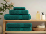 Premium Sauna Towels SOLUND 4 pcs Green 80x200 cm 600 gsm 137339