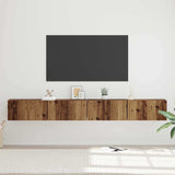 TV Cabinet Set 4 pcs Old Wood 60 x 30 x 30 cm Engineered Wood 3393570