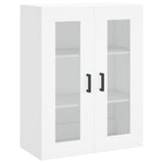 Highboard White 69.5x34x180 cm Engineered Wood 3198593