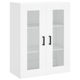 Highboard White 69.5x34x180 cm Engineered Wood 3198593