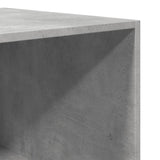 Wardrobe Concrete Grey 80x50x200 cm Engineered Wood 3307723