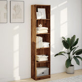 Bookcase Old Wood 40x24x176 cm Engineered Wood 857799