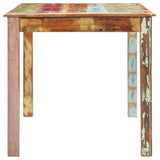 285931 Dining Table Solid Reclaimed Wood 160x80x76 cm