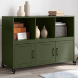 Sideboard Olive Green 100.5x39x72 cm Steel 846738