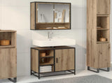 Bathroom Cabinet Artisan Oak 65 x 33 x 60 cm Engineered Wood 883635