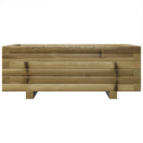 Garden Planter 70x40x26.5 cm Impregnated Wood Pine 847332