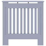 Radiator Cover Grey 78 x 19 x 81.5cm Engineered Wood 3403243