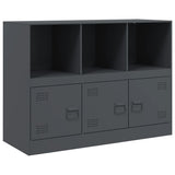 Sideboard Anthracite 99x39x73 cm Steel 841789