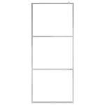 Walk-in Shower Wall with Whole Frosted ESG Glass 90x195 cm 146646