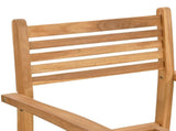 Garden Dining Set 9 pcs Brown Solid Teak Wood 3375779