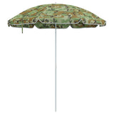 Garden Parasol 263 x 263 x 272 cm 170T Polyester Camouflage 4010670