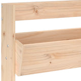 Wall Planter 3-Tier 60x18.5x110 cm Solid Wood Pine 825114