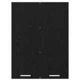 Hanging Cabinet Black Oak 60 x 31 x 80 cm Engineered Wood 884275