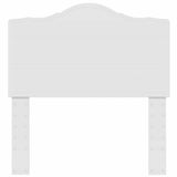 Headboard White Engineered wood 888044