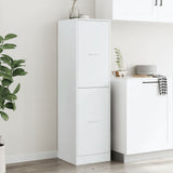 Apothecary Cabinet White 40x41x144,5 cm Engineered Wood 3309636