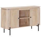 Sideboard 105 x 30 x 65 cm Solid Mango Wood and Engineered Wood 42020112