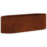 Raised Garden Bed Weathering Steel 140 x 40x 40 cm Steel 8011718