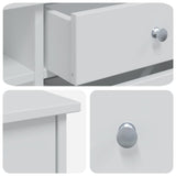 Dressing Table Set FAUSKE 2 pcs White 76 x 50 x 103.5 cm 3438571