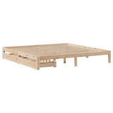Bed Frame with Drawers without Mattress 180x200 cm Super King 3301954