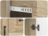 Sideboard Sonoma Oak 89 x 34.5 x 57 cm Engineered Wood 895807
