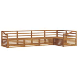 Outdoor Sofa Set 5 pcs Natural 3373474