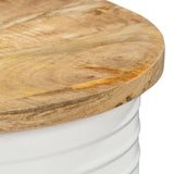 Coffee Table 43x55 cm Solid Mango Wood 287488