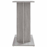 Aquarium Stand Grey Sonoma 60x30x60 cm Engineered Wood 833573