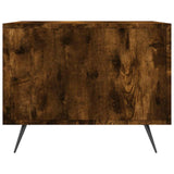 Coffee Tables 2 pcs Smoked Oak 50x50x40 cm Engineered Wood 829343