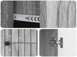 TV Cabinet Grey Sonoma 89 x 34.5 x 60 cm Engineered Wood 894201
