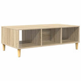 Coffee Table Sonoma Oak 102 x 55 x 35 cm Engineered Wood 876191