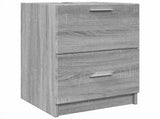 Sink Cabinet Grey Sonoma 40x37x59 cm Engineered Wood 848106