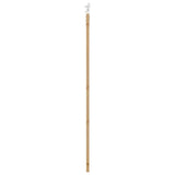 Sliding Door Natural 93 x 211 cm Solid Pine Wood and Glass 3332233