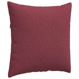 Sofa Pillows 2 pcs Wine Red 80 x 80 cm Fabric 42014043