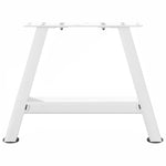 ZNTS Coffee Table Legs A-Shaped 2 pcs White 40x cm Steel 4012813