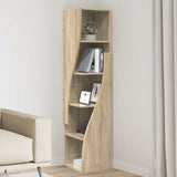 Corner Cabinet 32x32x140cm Engineered Wood Sonoma Oak 889877