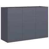 Planter Anthracite 120x40x80 cm Cold-rolled Steel 860719