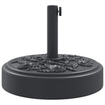 ZNTS Parasol Base for Ø38 / 48 mm Poles 25 kg Round 4007972