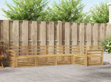 Outdoor Sofa Set 5 pcs White 249 x 130.5 x 73 cm 3391834