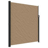 ZNTS Retractable Side Awning Taupe 220x300 cm 4004379