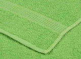 Hand Towels "FROGN" 10 pcs Apple Green 50x100 cm 360 gsm 137024